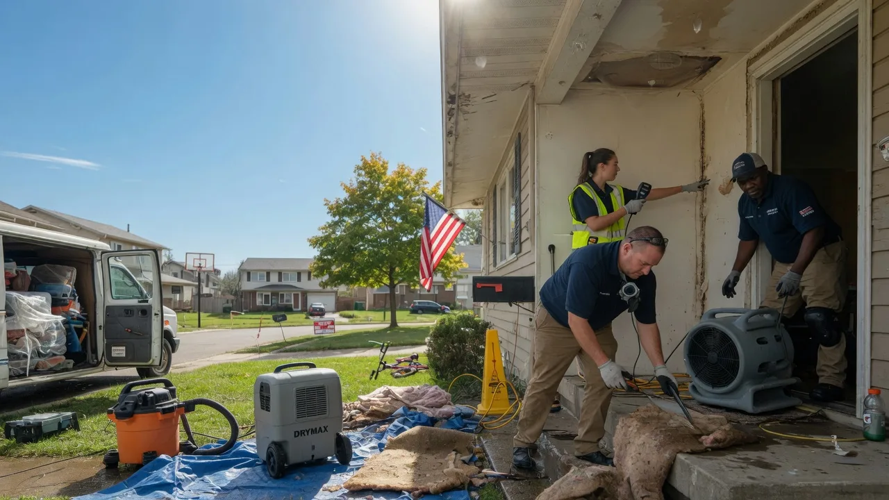 Water Damage Restoration in North Dakota near me